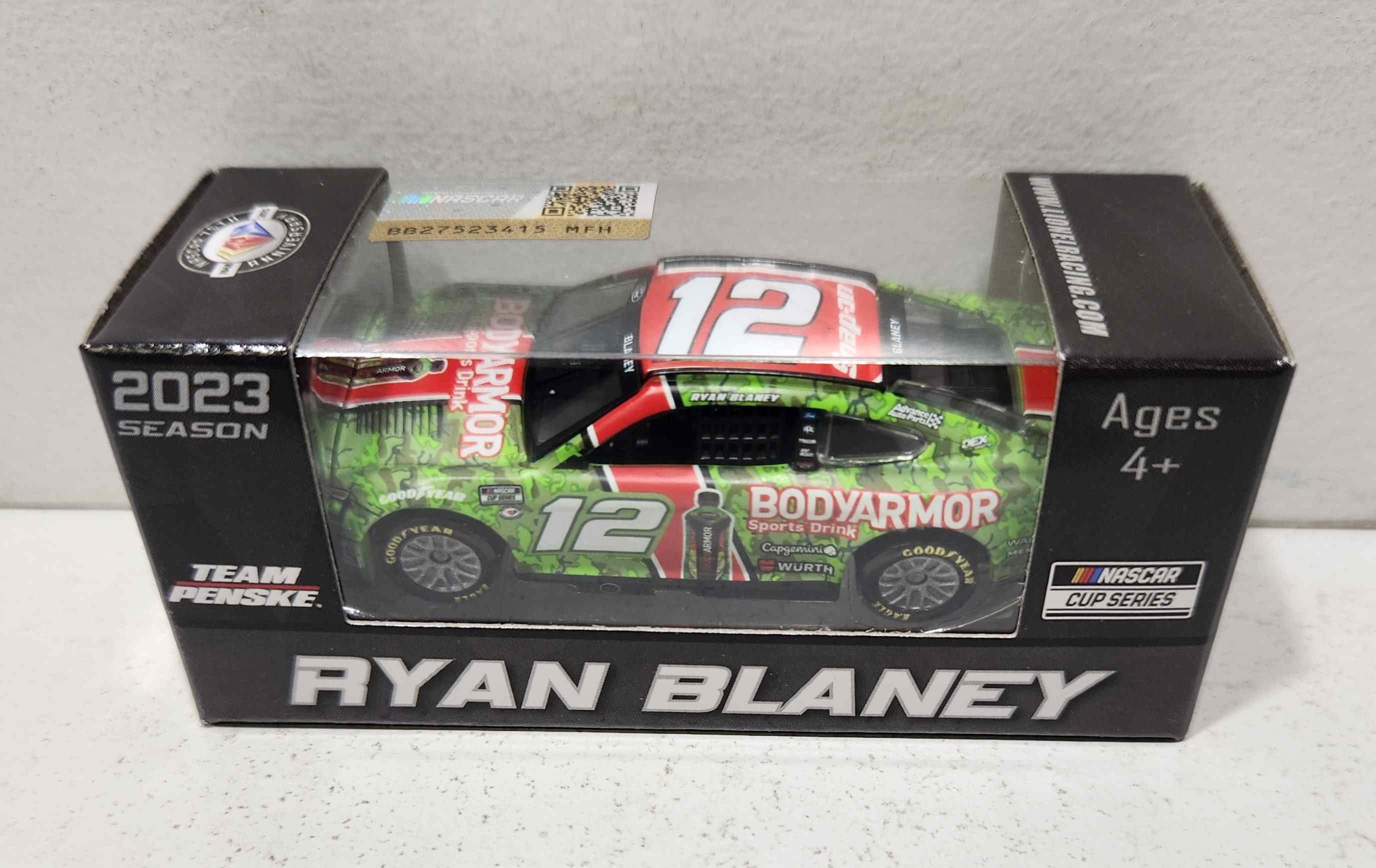 2023 Ryan Blaney 1/64th BodyArmor Camo Mustang