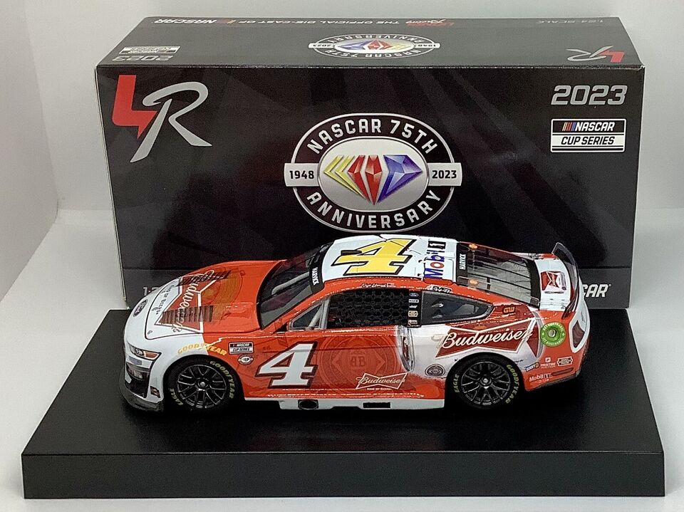 2023 Kevin Harvick 1/24th Budweiser hood open Mustang