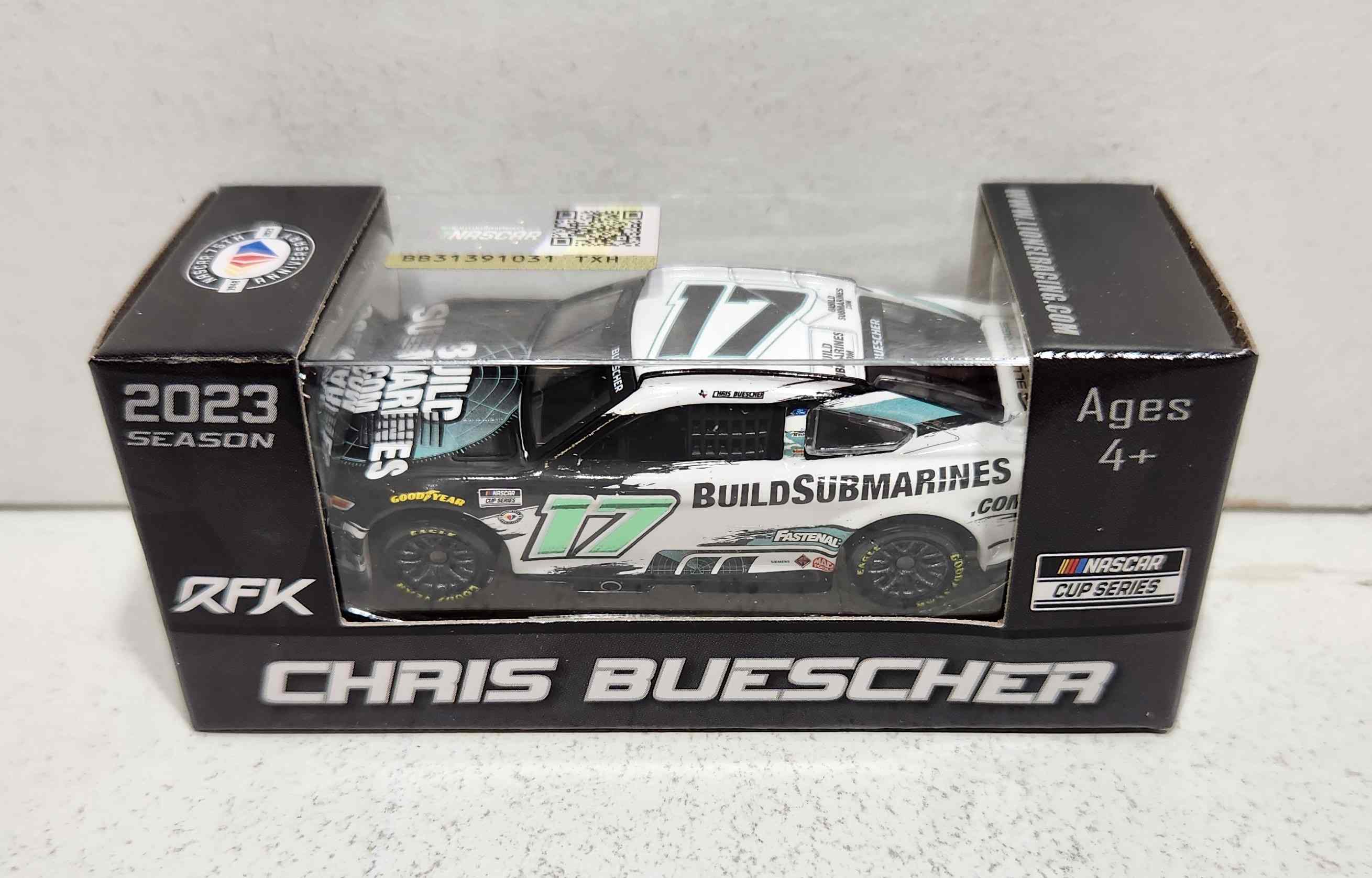 2023 Chris Buescher 1/64th BuildSubmarines.com Mustang