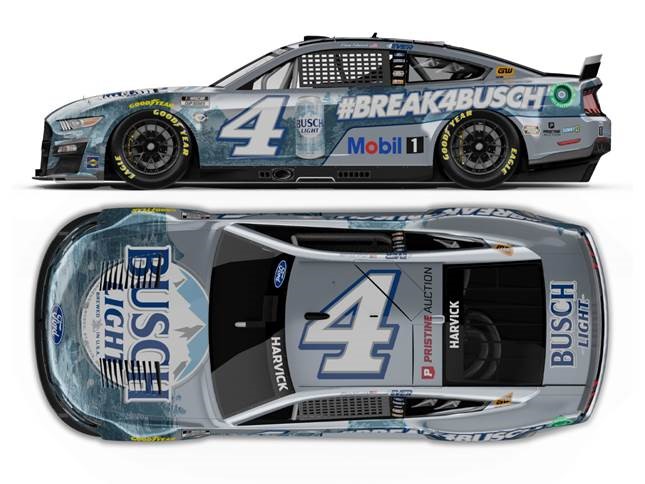 2023 Kevin Harvick 1/64th Busch Light "Break4Busch" Mustang