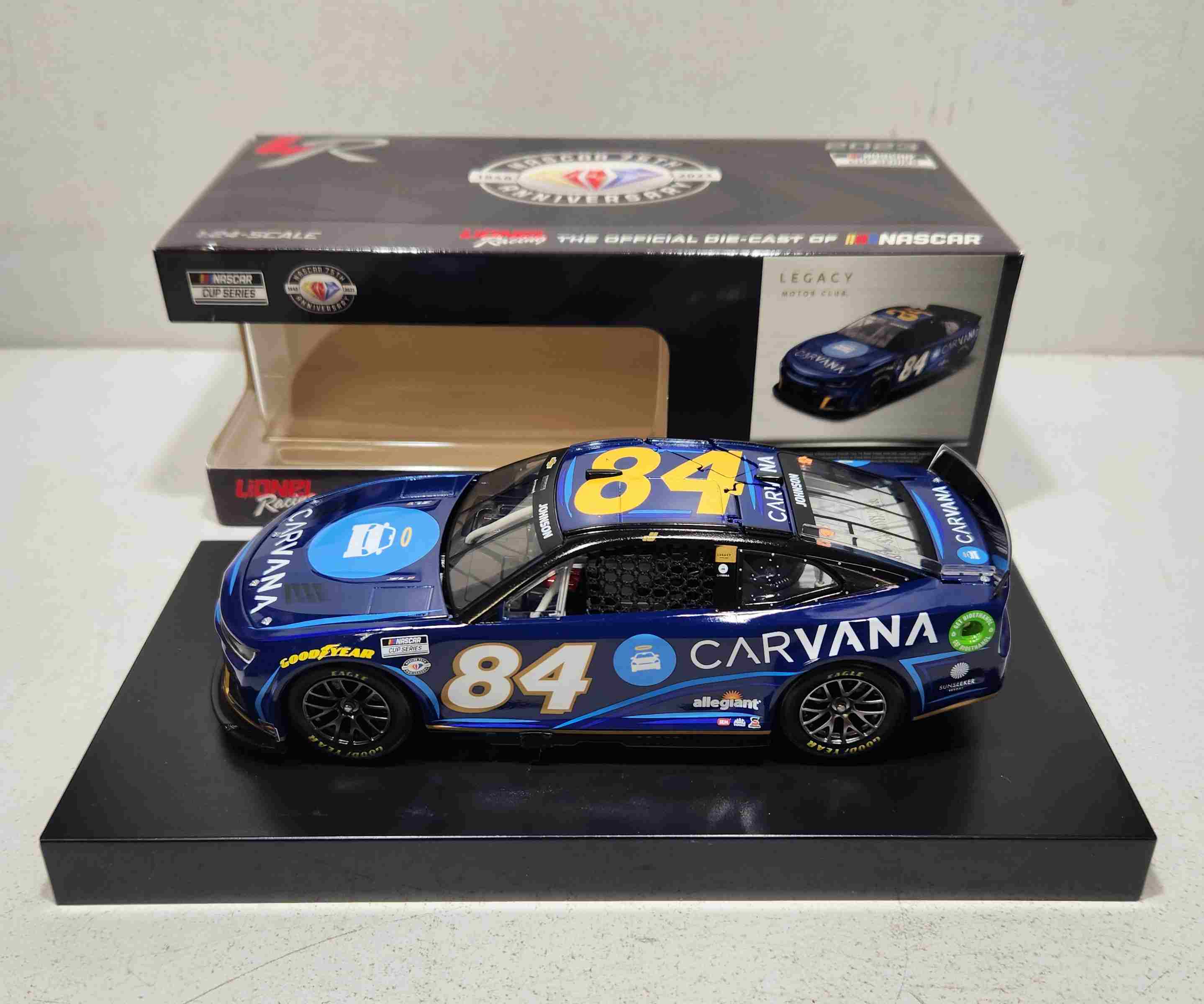 2023 Jimmie Johnson 1/24th Carvana hood open Camaro