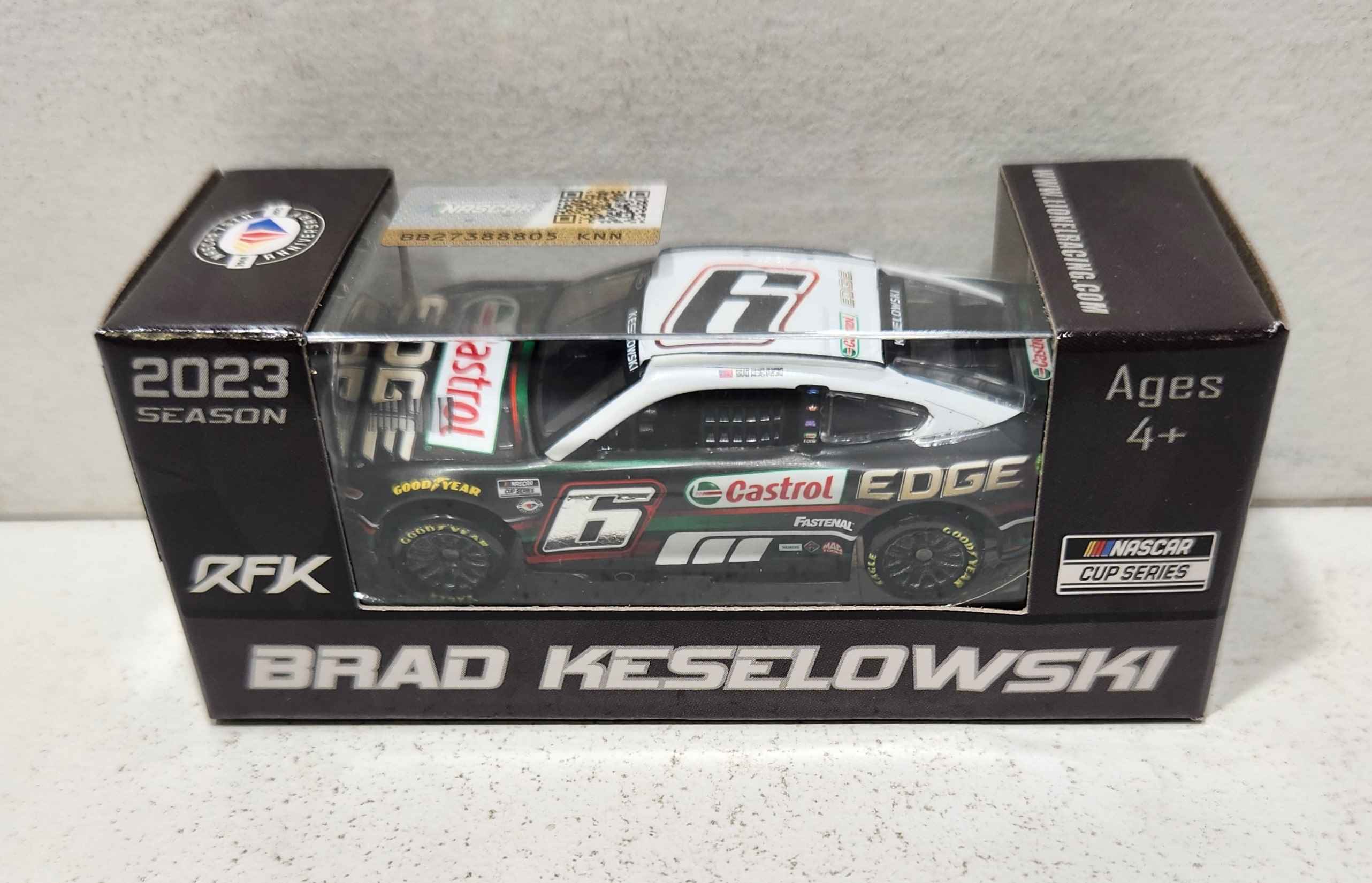 2023 Brad Keselowski 1/64th Castrol Edge Mustang