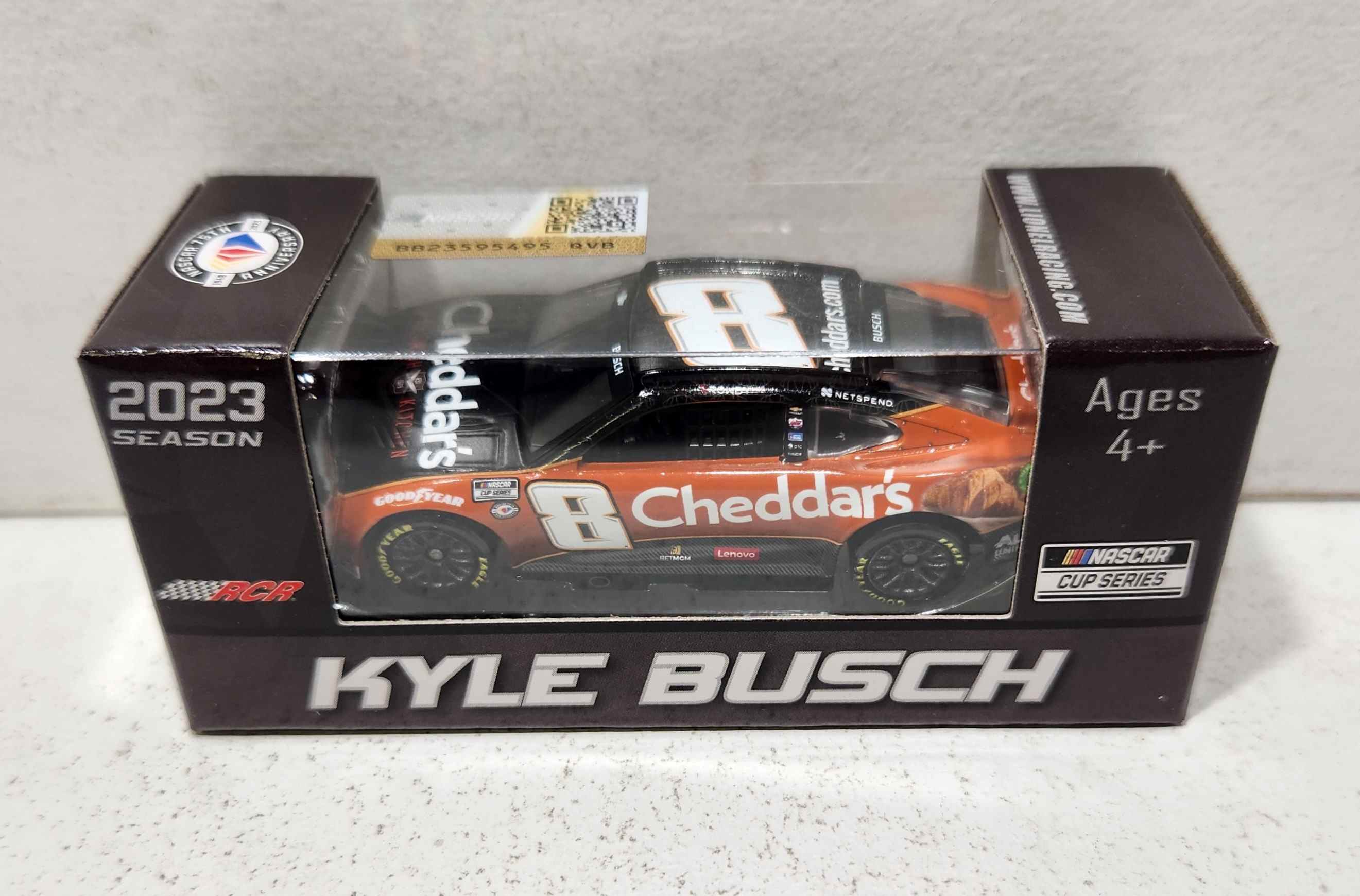 2023 Kyle Busch 1/64th Cheddars Camaro