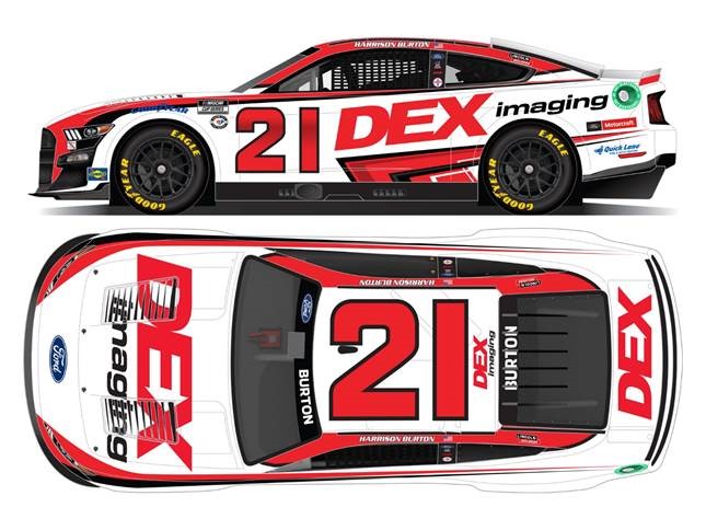 2023 Harrison Burton 1/64th DEX Imaging Mustang