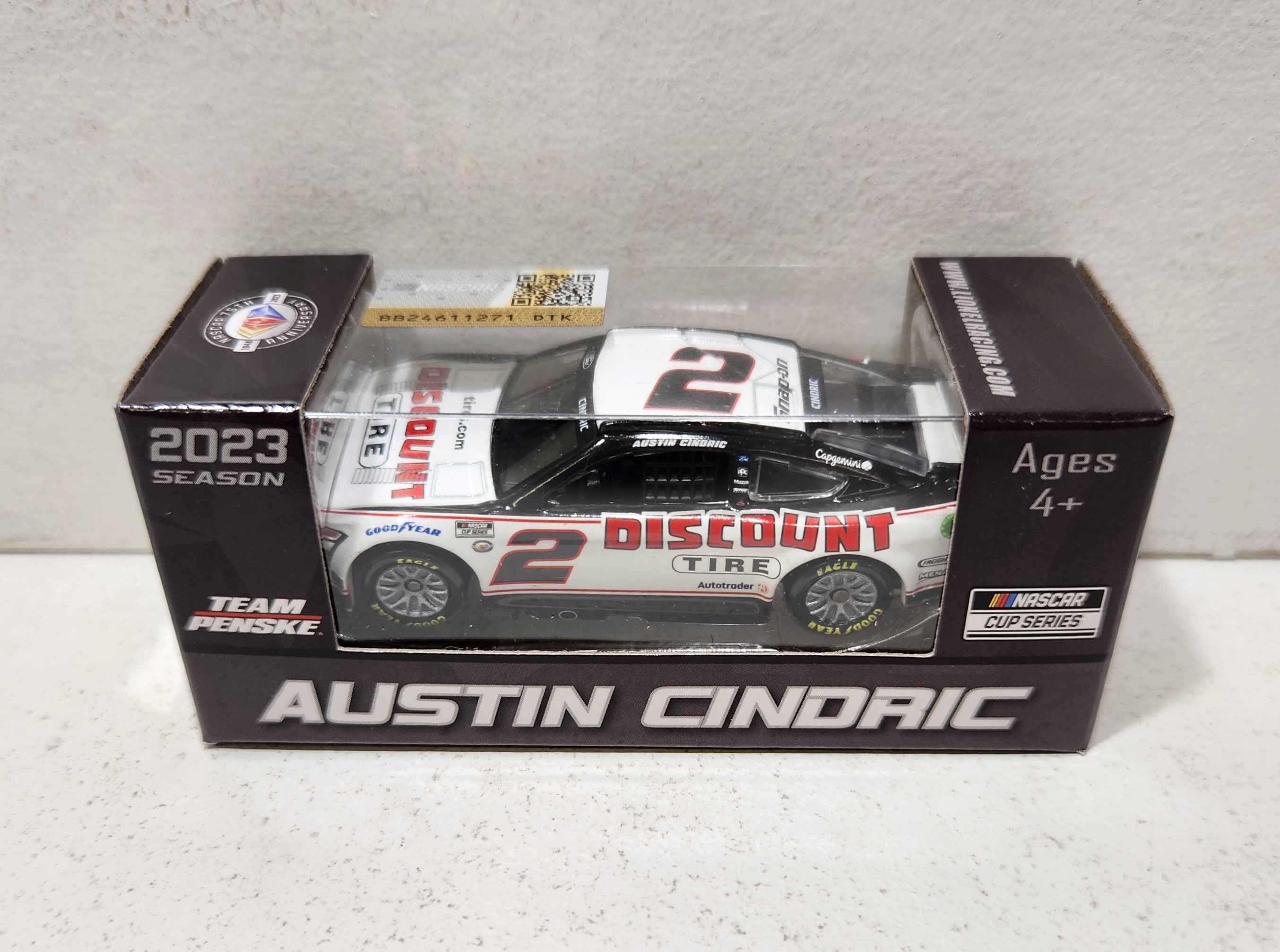 2023 Austin Cindric 1/64th Discount Tire Mustang
