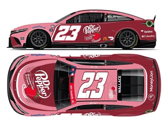 2023 Darrell Wallace 1/64th Dr Pepper "Strawberries and Cream" Camry
