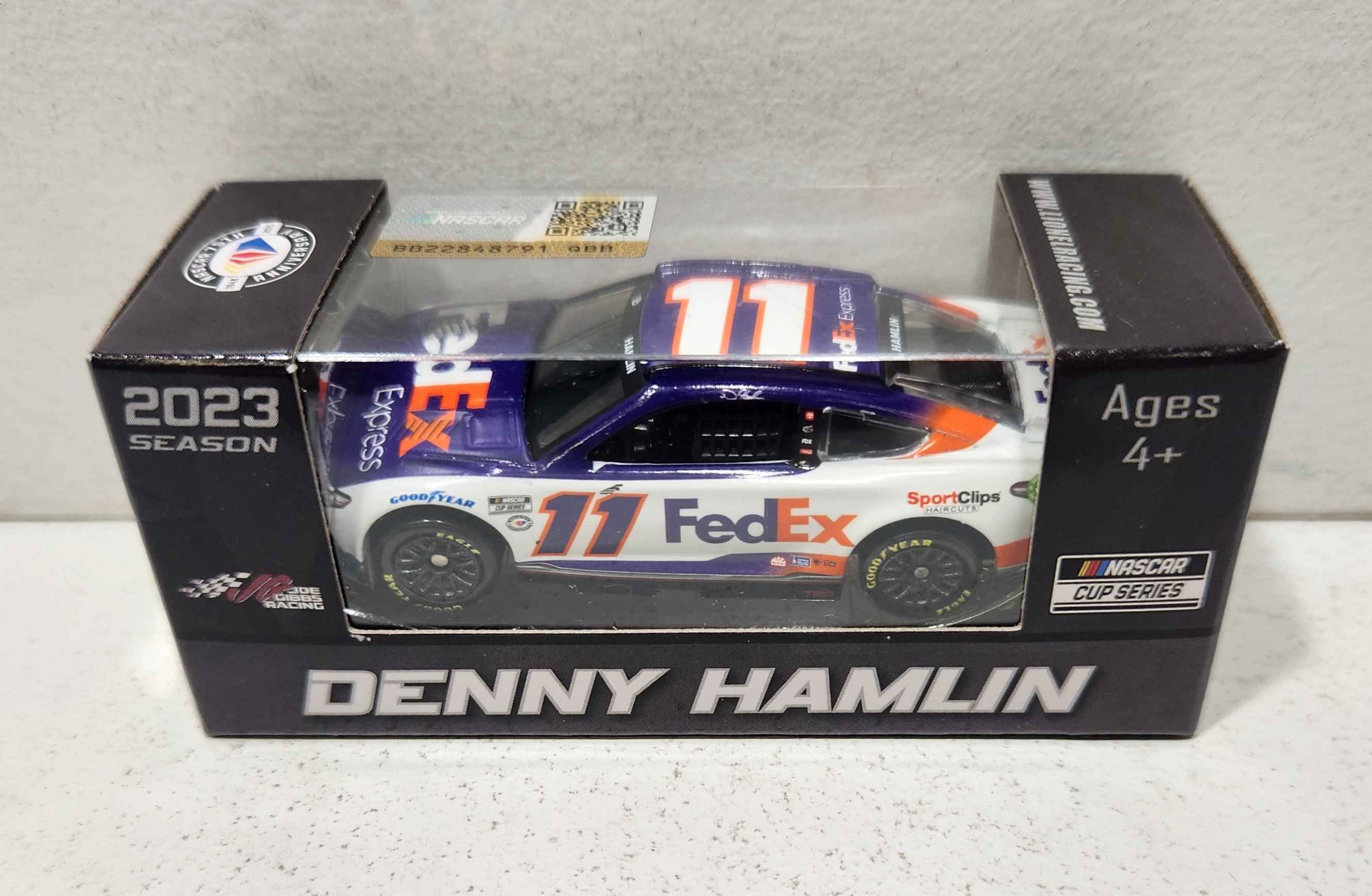 2023 Denny Hamlin 1/64th Fed Ex Express Camry