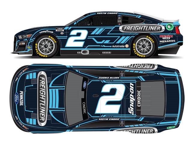 2023 Austin Cindric 1/64th Freightliner Mustang