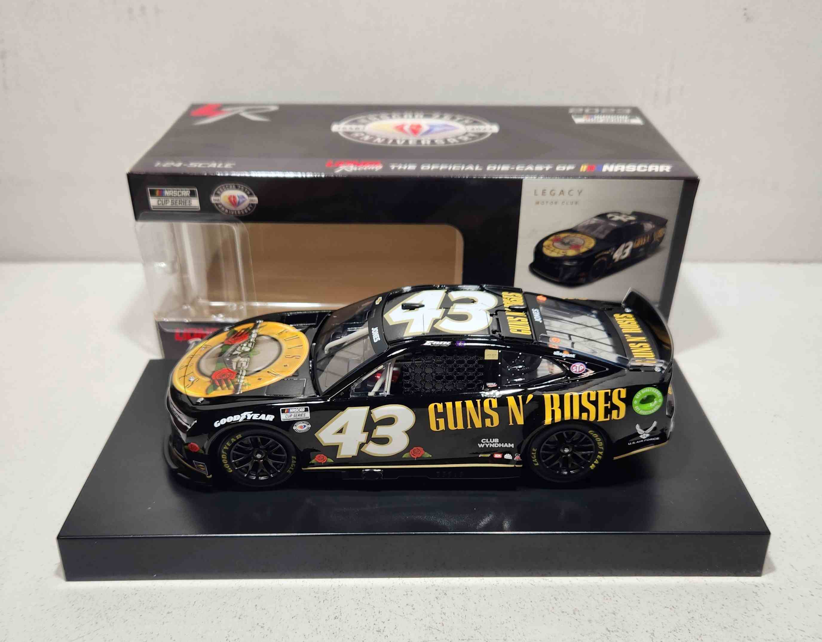 2023 Erik Jones 1/24th Guns N Roses hood open Camaro