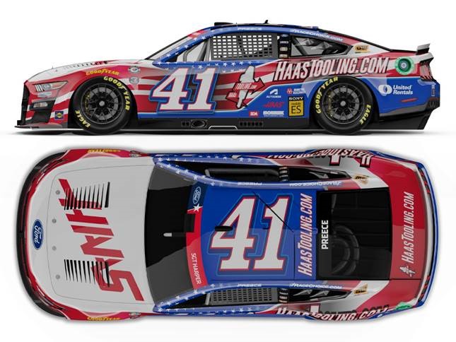 2023 Ryan Preece 1/64th HAAS Tooling "Salutes" Mustang