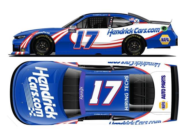 2023 Chase Elliott 1/64th HendrickCars.com "Xfinity Series" Camaro`