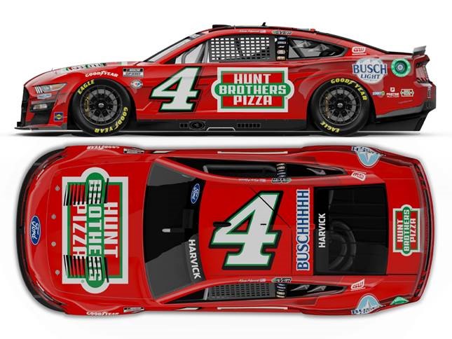 2023 Kevin Harvick 1/64th Hunt Bros Pizza "Red" Mustang