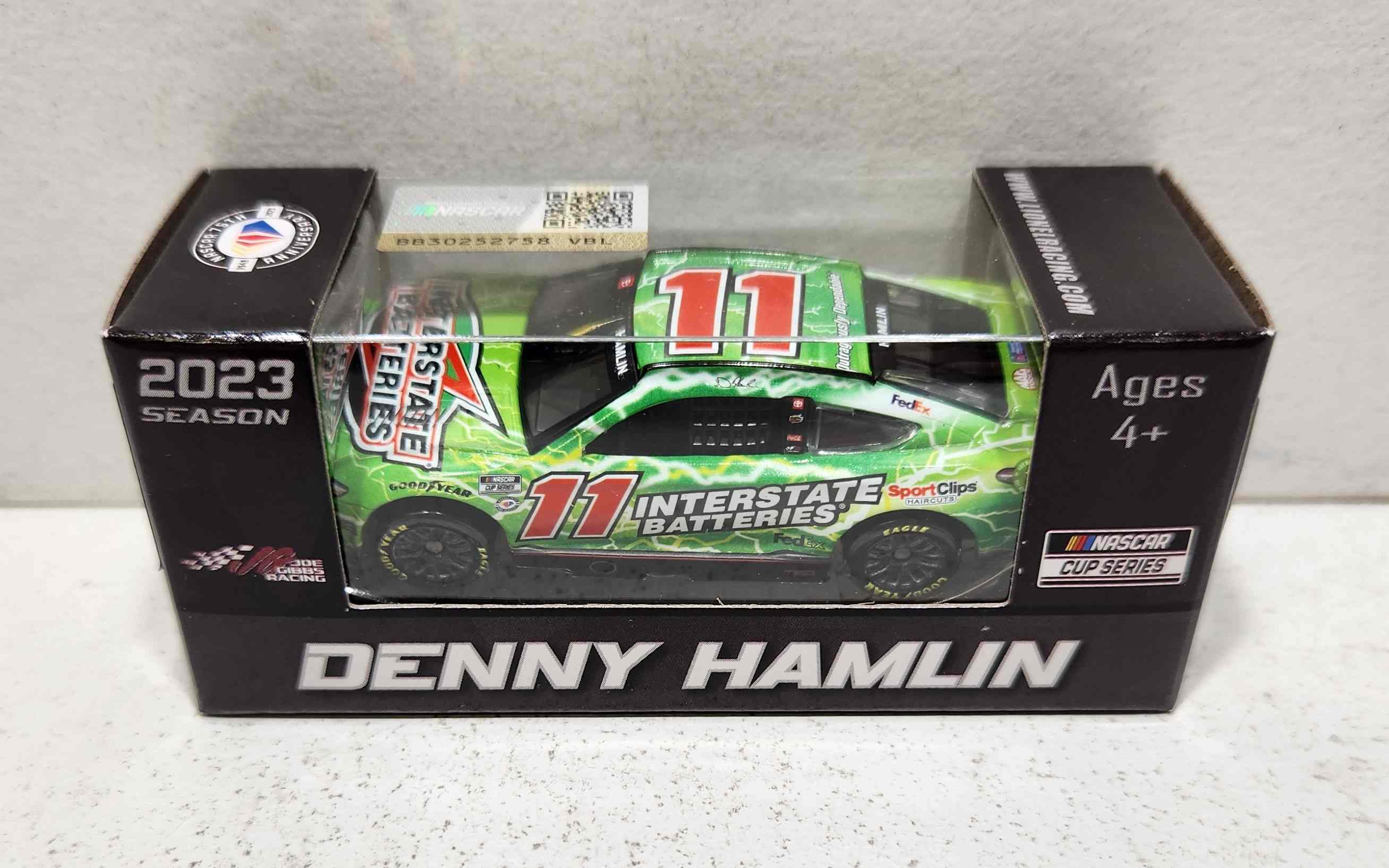 2023 Denny Hamlin 1/64th Interstate Batteries Camry