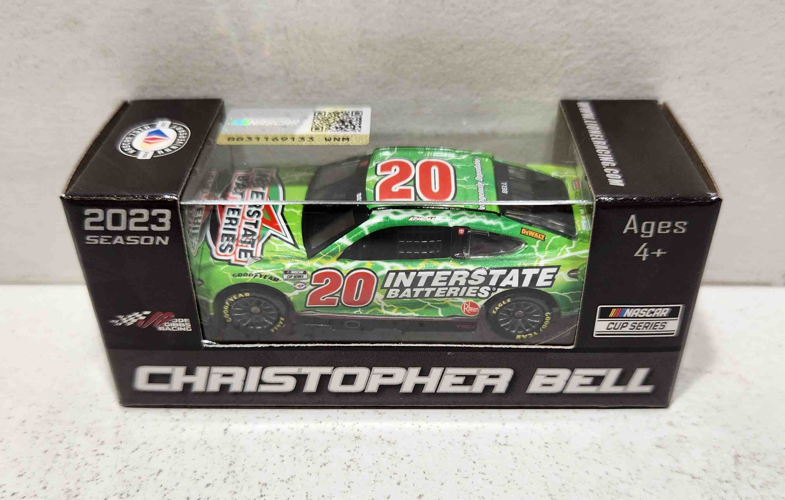 2023 Christopher Bell 1/64th Interstate Batteries Camry