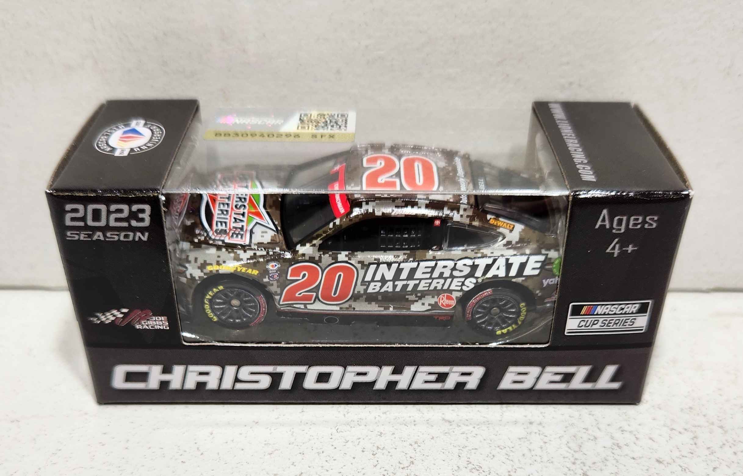 2023 Christopher Bell 1/64th Interstate Batteries "Camo" Camry