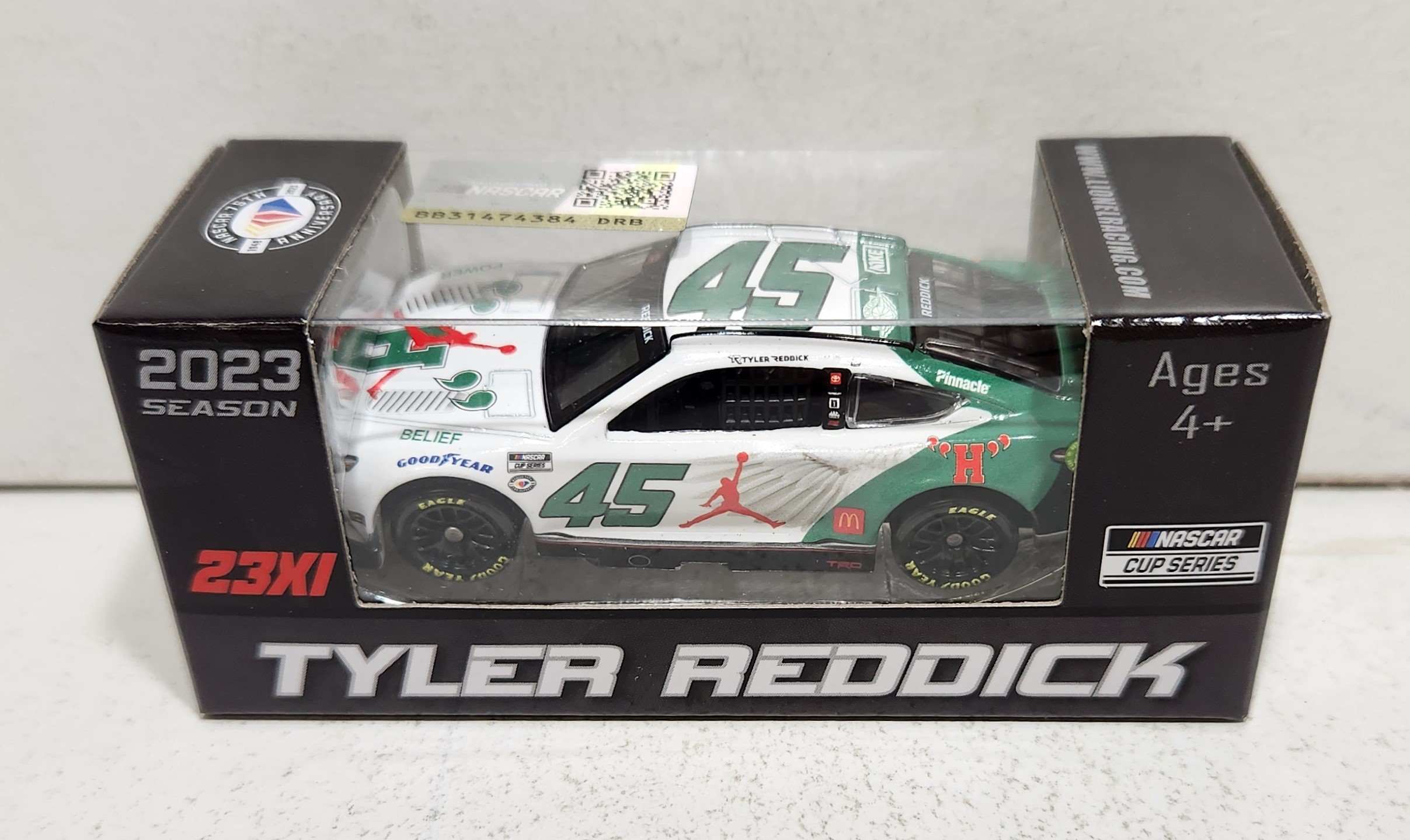 2023 Tyler Reddick 1/64th Jordan Brand H Wings Camry