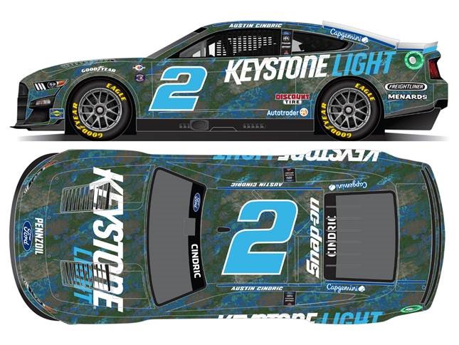 2023 Austin Cindric 1/64th Keystone Light Mustang