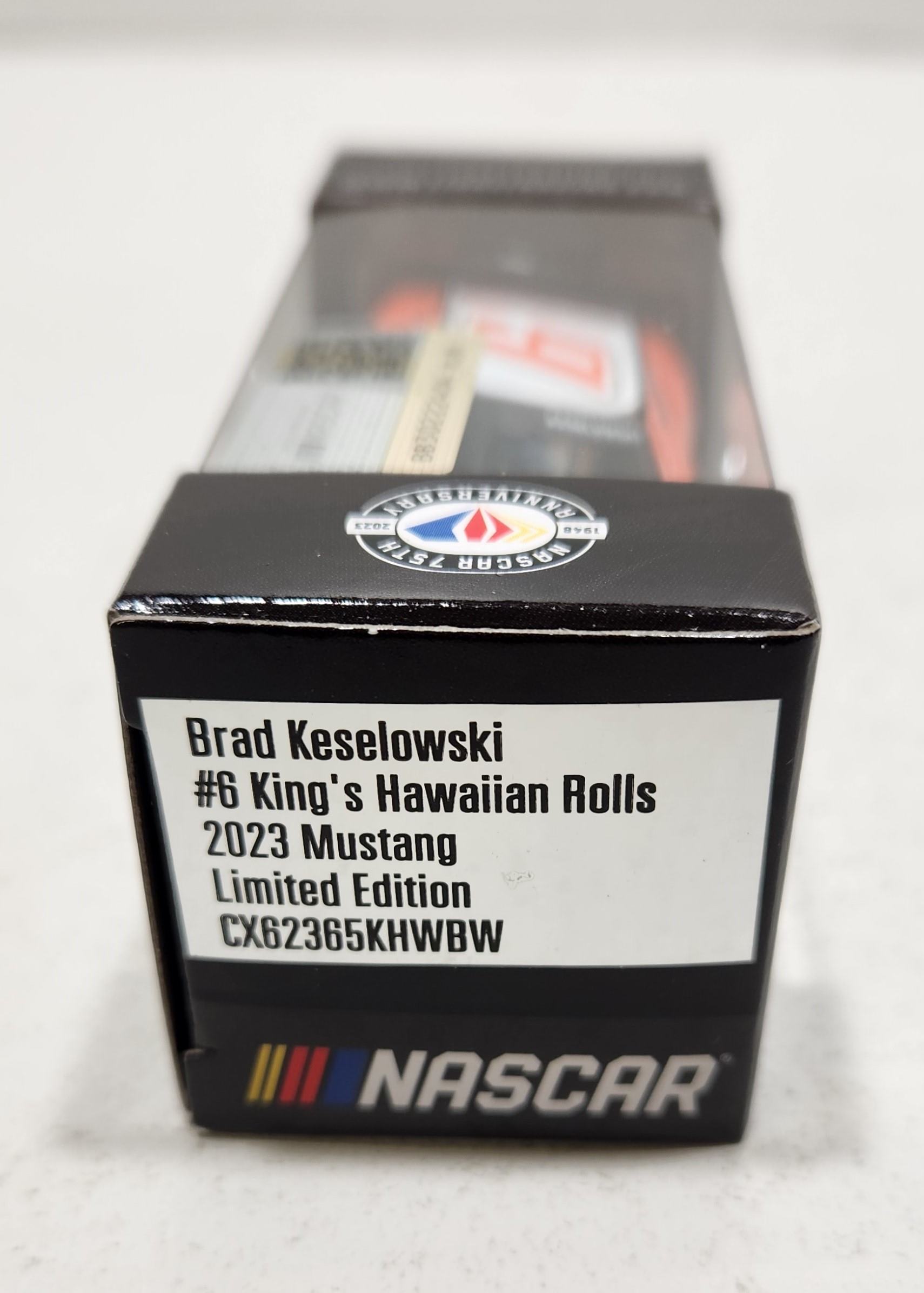 thumbnail image 2 of SalvinosJR 1:24 Scale Model Kit – Brad Keselowski's 2023 Kings Hawaiian Ford Mustang Stock Car (Unassembled) 2 of 4
