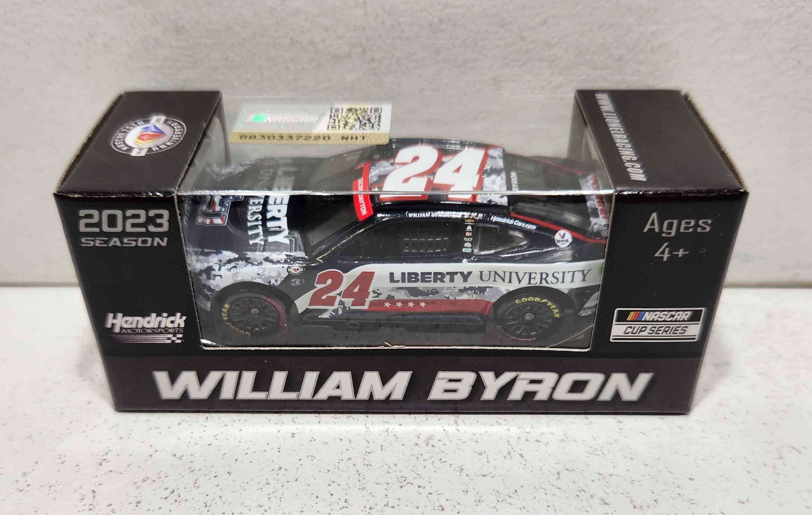 2023 William Byron 1/64th Liberty University "Patriotic" Camaro