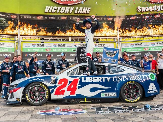 2023 William Byron 1/64th Liberty University "Texas Win" Camaro