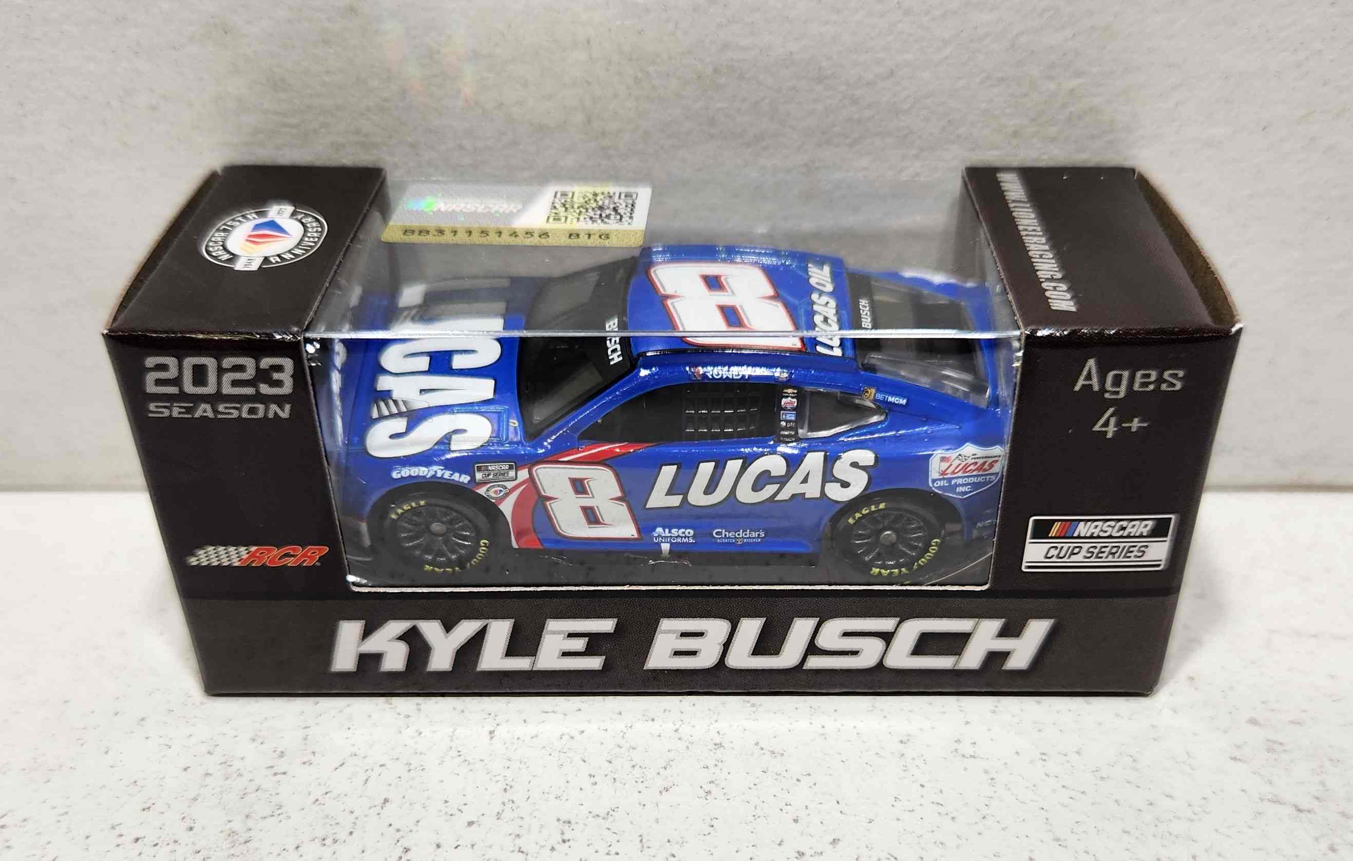 2023 Kyle Busch 1/64th Lucas Oil "Auto Club 400 Win" Camaro