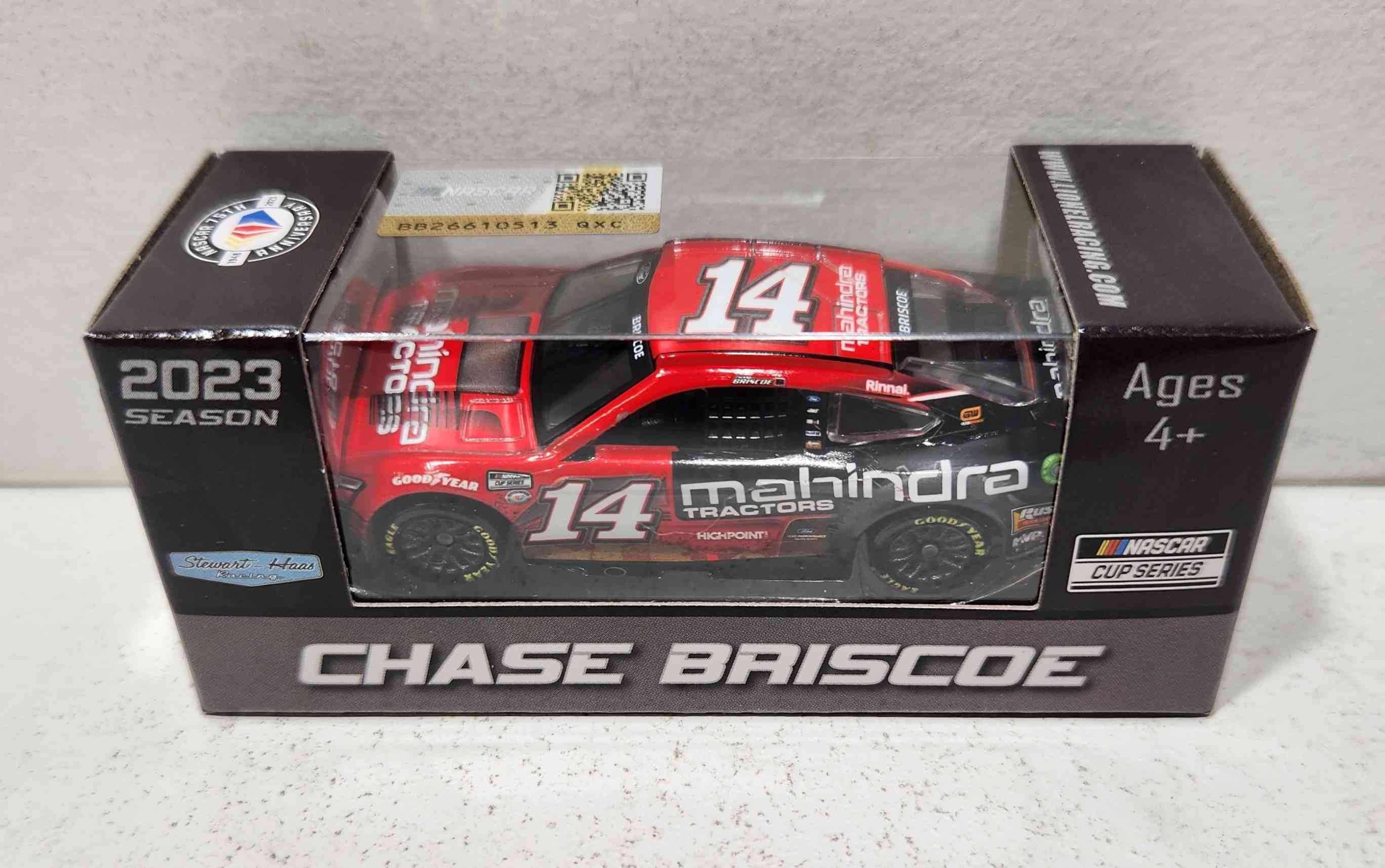 2023 Chase Briscoe 1/64th Mahindra Tractors Mustang