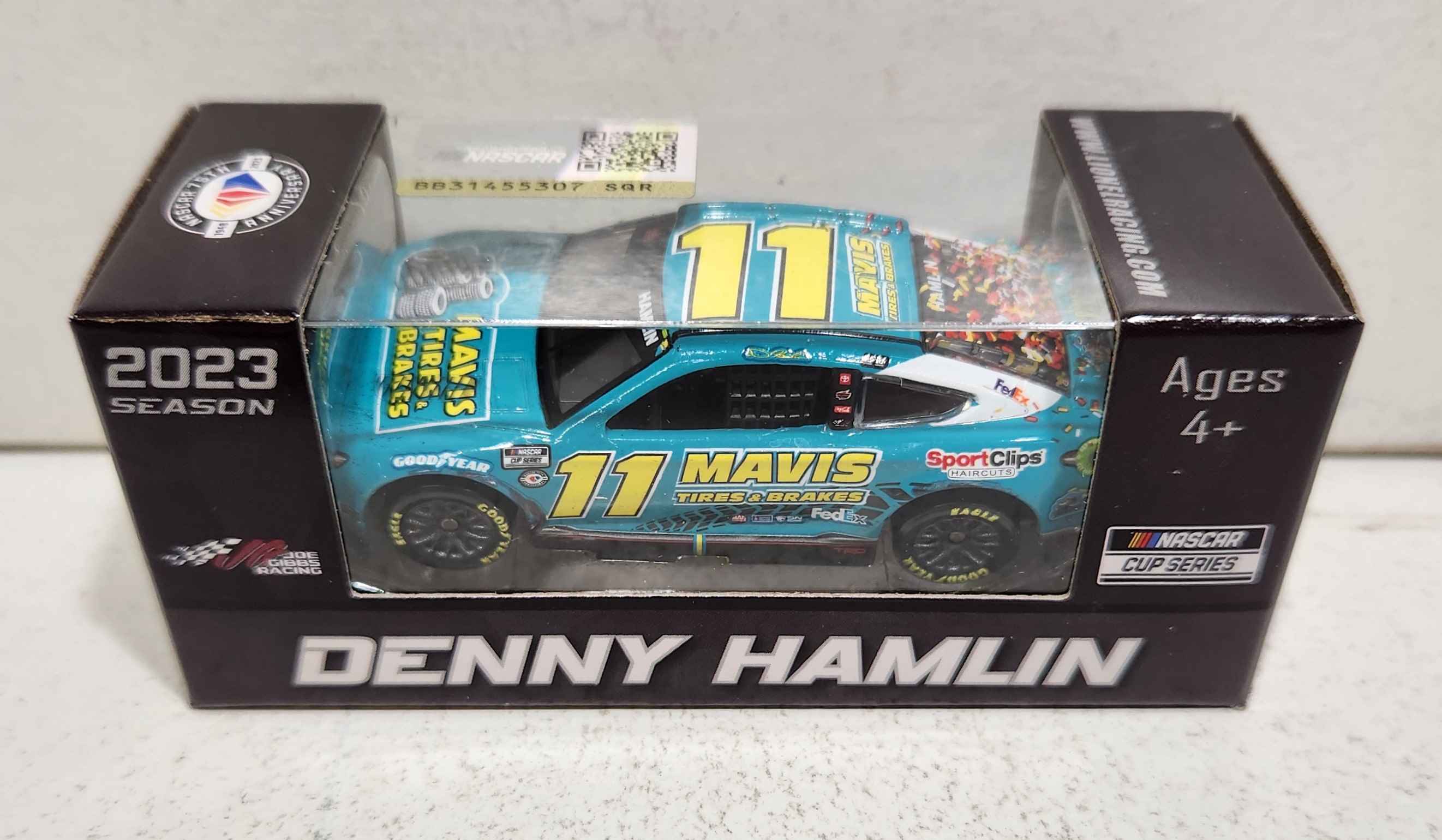 2023 Denny Hamlin 1/64th Mavis Tires & Brakes "Pocono Win" Camry