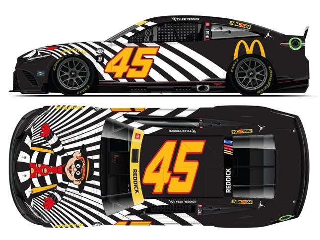 2023 Tyler Redditt 1/64th McDonald’s "Hamburglar" Camry