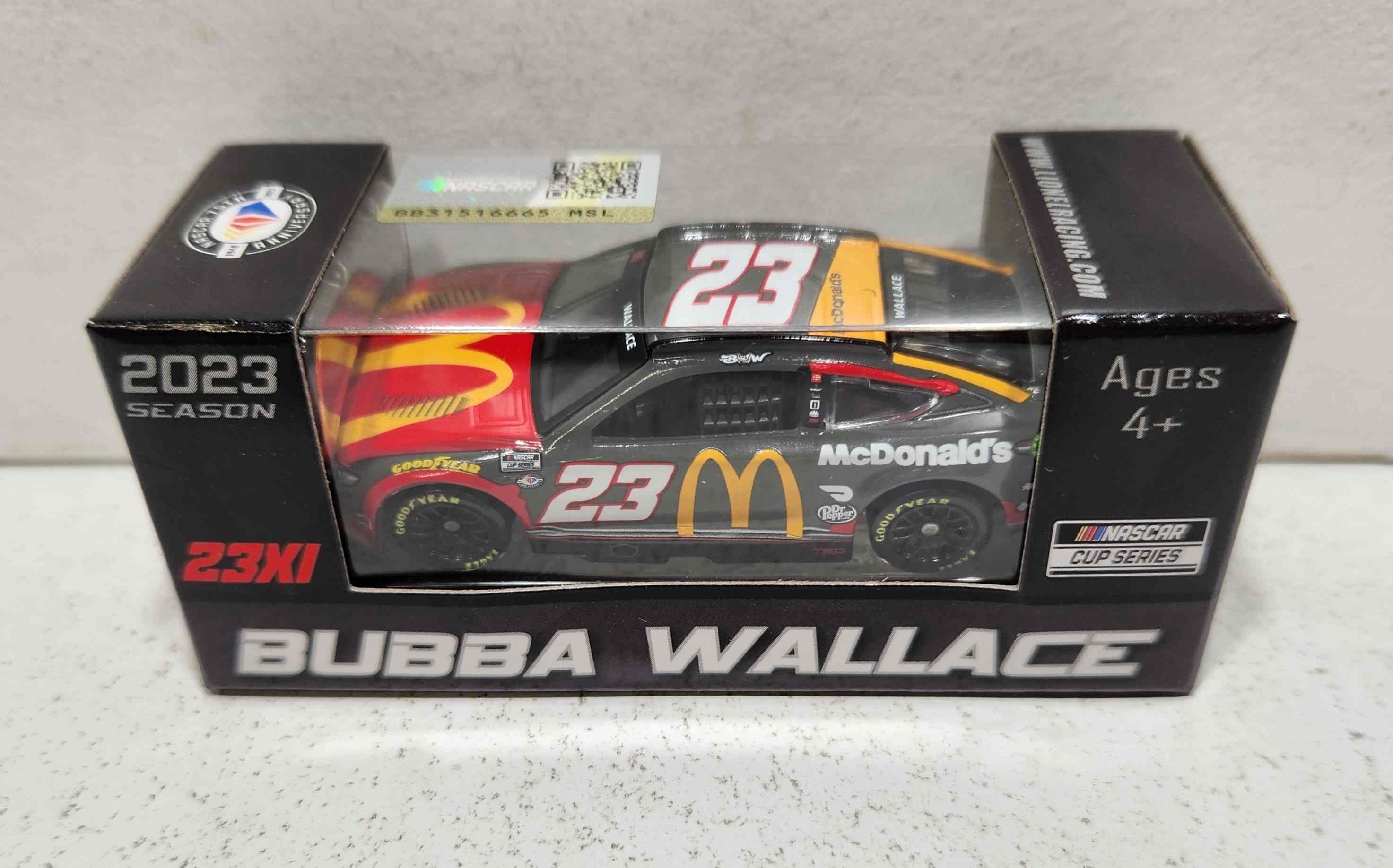 2023 Darrell Wallace 1/64th McDonald's Camry TRD