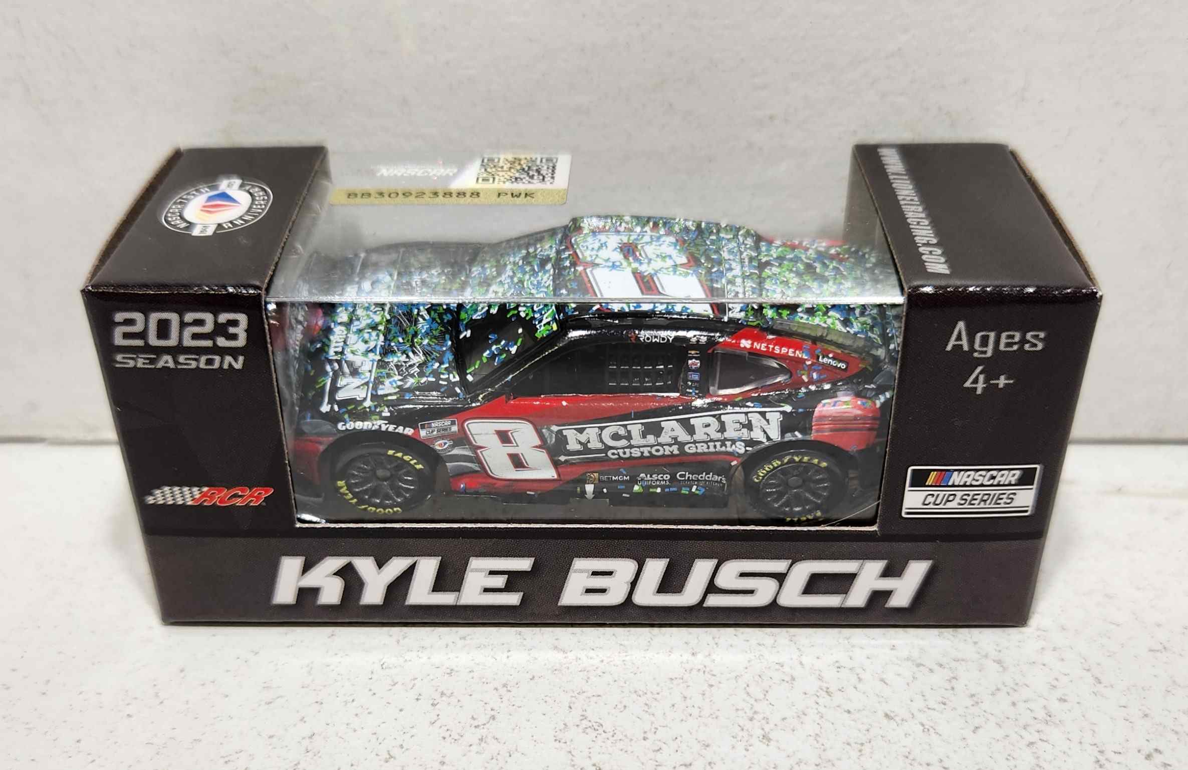 2023 Kyle Busch 1/64th McLaren Custom Grills "Talladega Win" Camaro