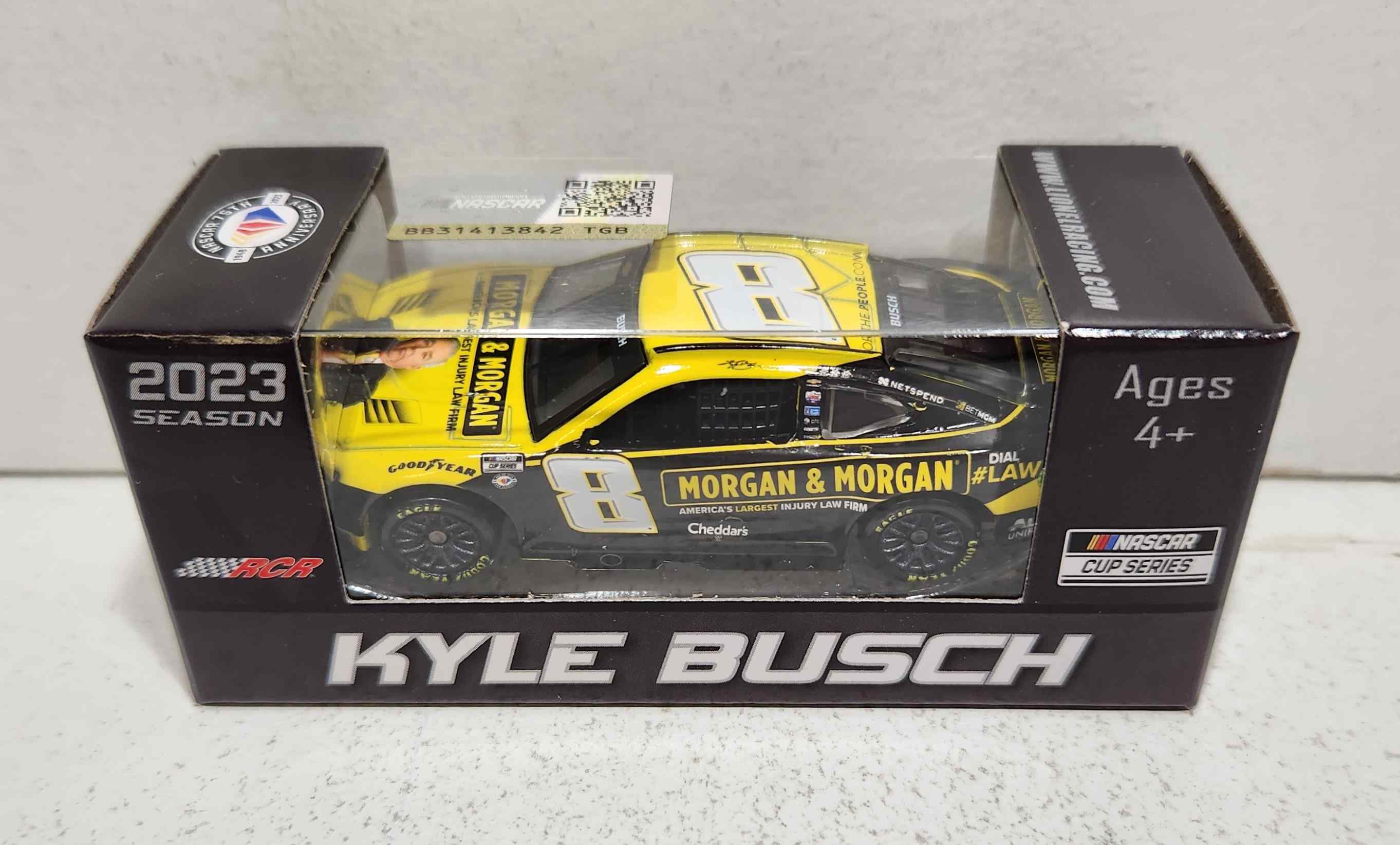 2023 Kyle Busch 1/64th Morgan & Morgan Camaro