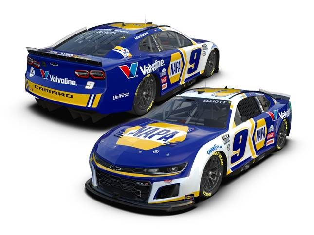 2023 Chase Elliott 1/64th NAPA "Valvoline" Camaro