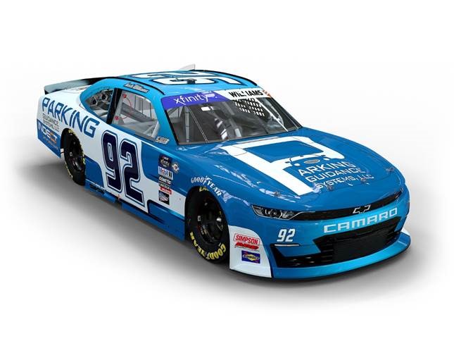 2023 Josh Williams 1/64th Parking Guidance Systems "Xfinity Series" Camaro