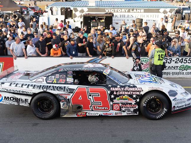 2023 Derek Thorn 1/64th Pepperjack Kennels / The Tool Shack / Power Grade Inc. Super Late Model Toyota