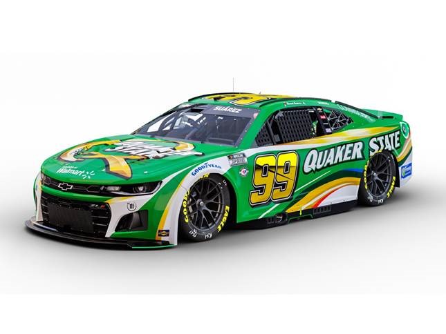 2023 Daniel Suarez 1/64th Quaker State Camaro