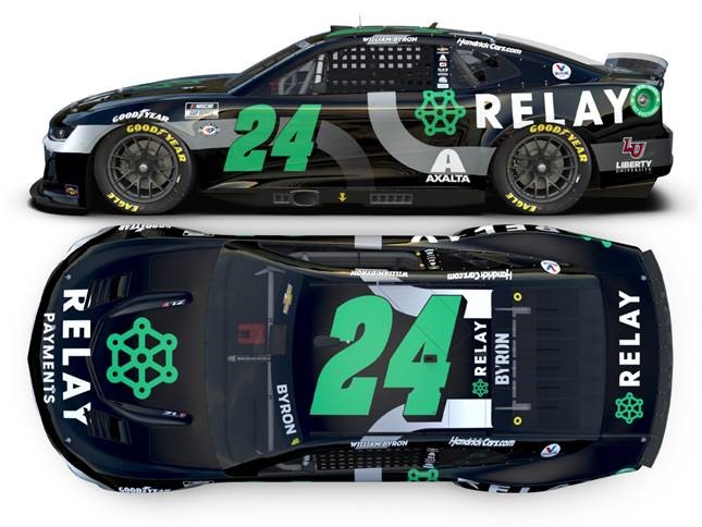 2023 William Byron 1/64th Relay Payments Camaro