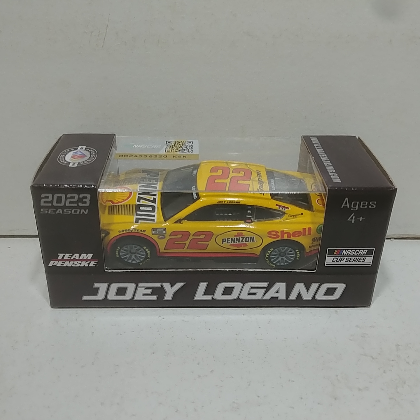 2023 Joey Logano 1/64th Shell Pennzoil Mustang