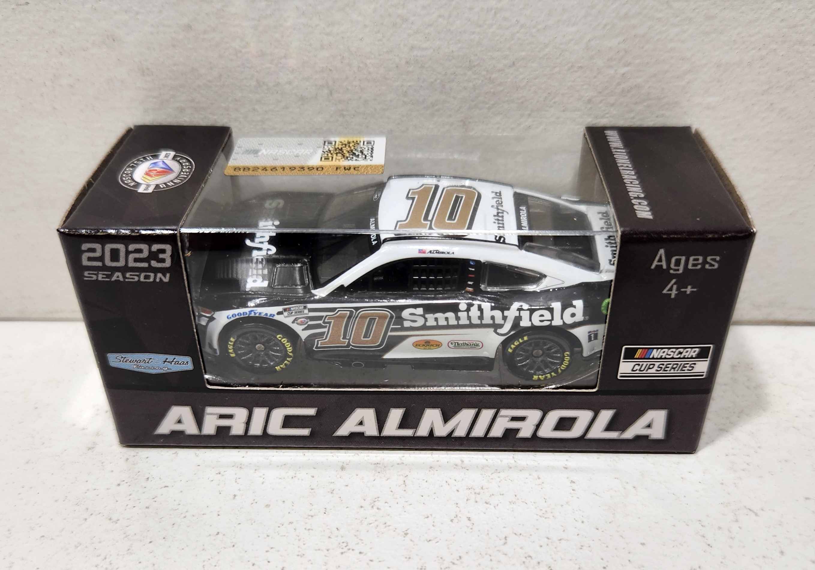 2023 Aric Almirola 1/64th Smithfield Mustang