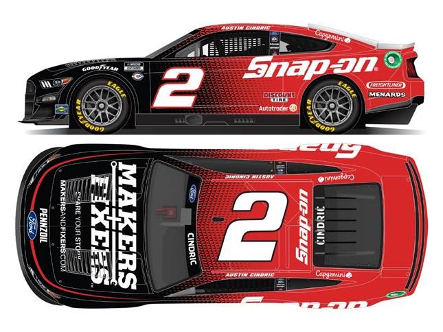 2023 Austin Cindric 1/64th Snap-On Mustang