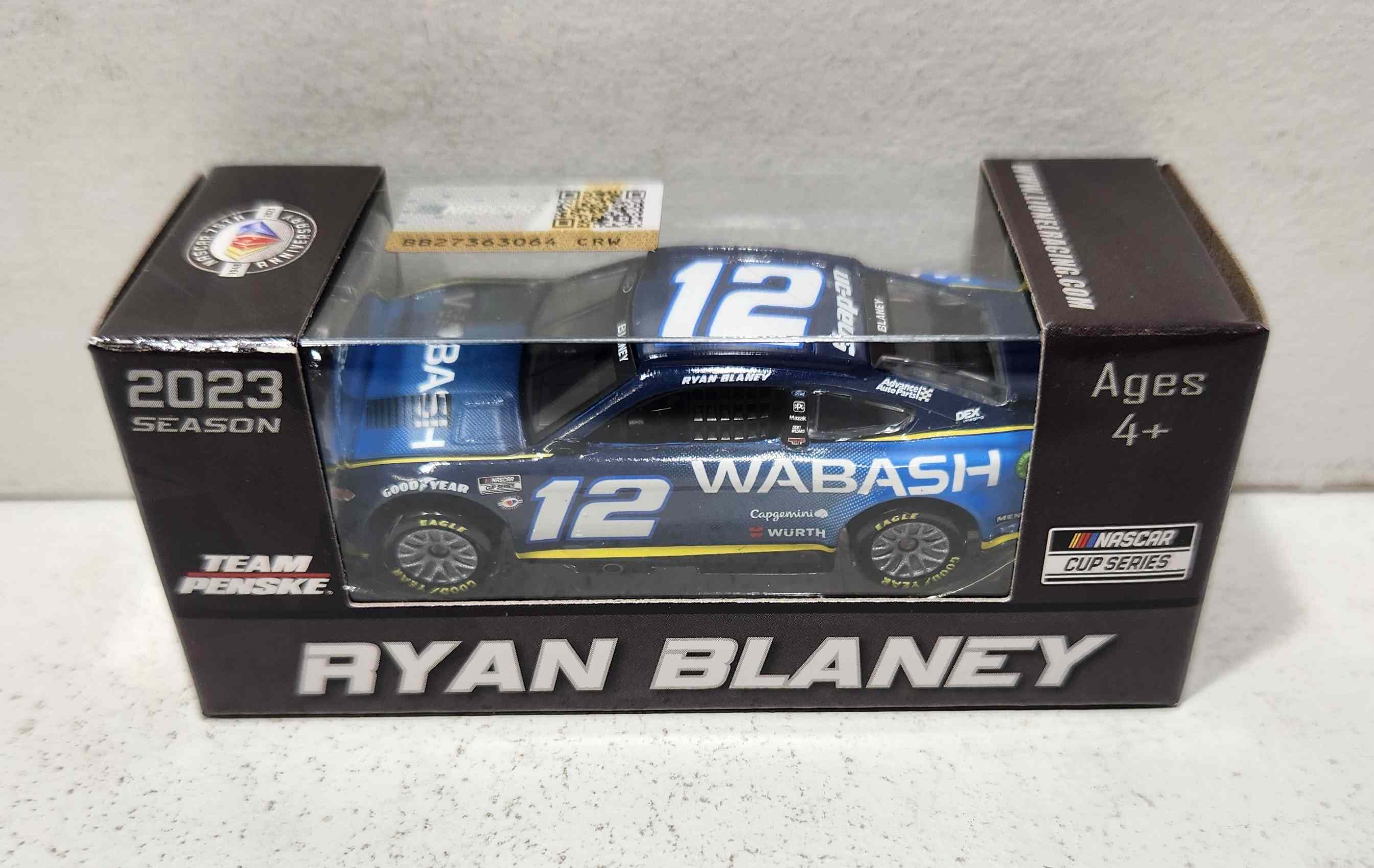 2023 Ryan Blaney 1/64th Wabash Mustang