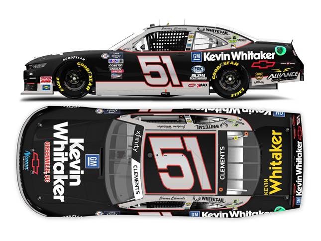 2023 Jeremy Clements 1/64th Kevin Whitaker Chevrolet "Xfinity Series" Camaro