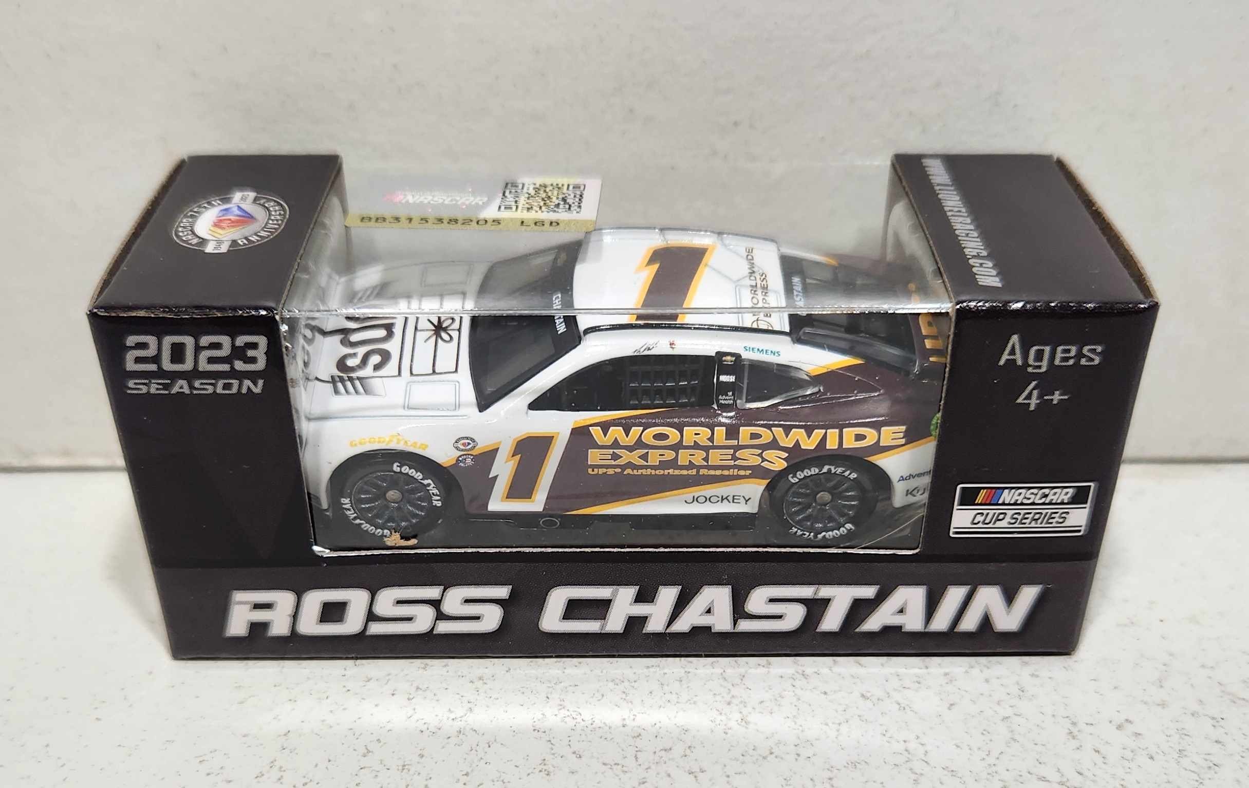 2023 Ross Chastain 1/64th UPS Worldwide Express "Darlington Throwback" Camaro