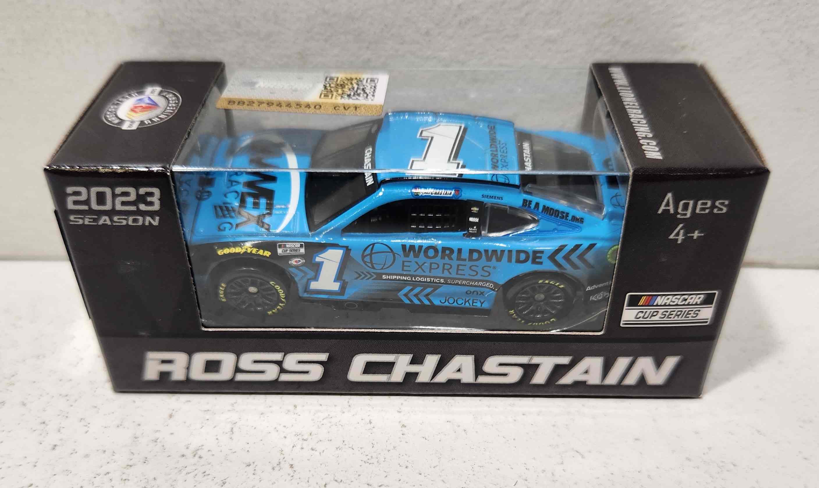 2023 Ross Chastain 1/64th Worldwide Express Camaro