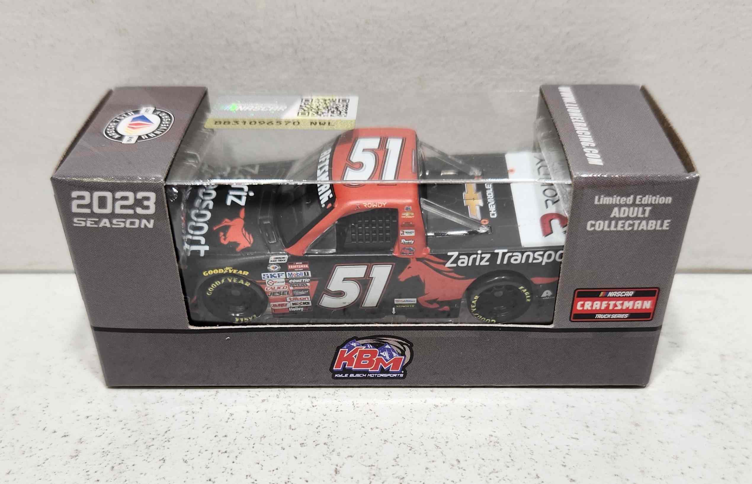 2023 Kyle Busch 1/64th Zariz Transport "Las Vegas Win" Silverado 