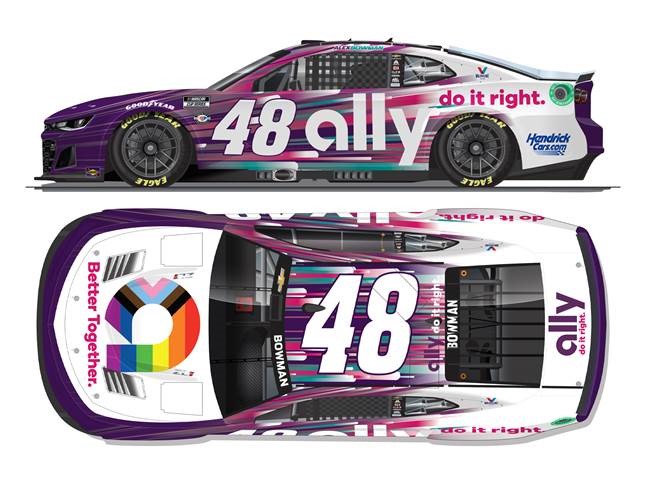 2023 Alex Bowman 1/64th ally "Better Together" Camaro