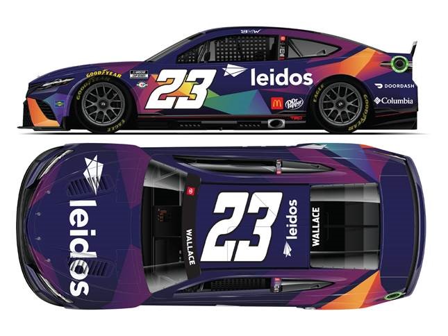 2023 Darrell Wallace 1/64th leidos Camry TRD