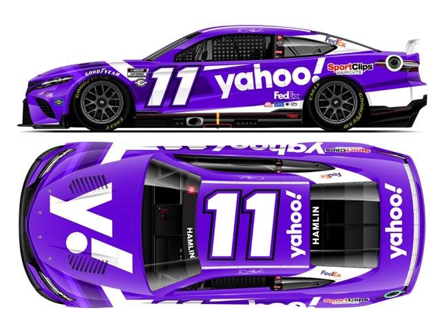 2023 Denny Hamlin 1/64th yahoo Camry