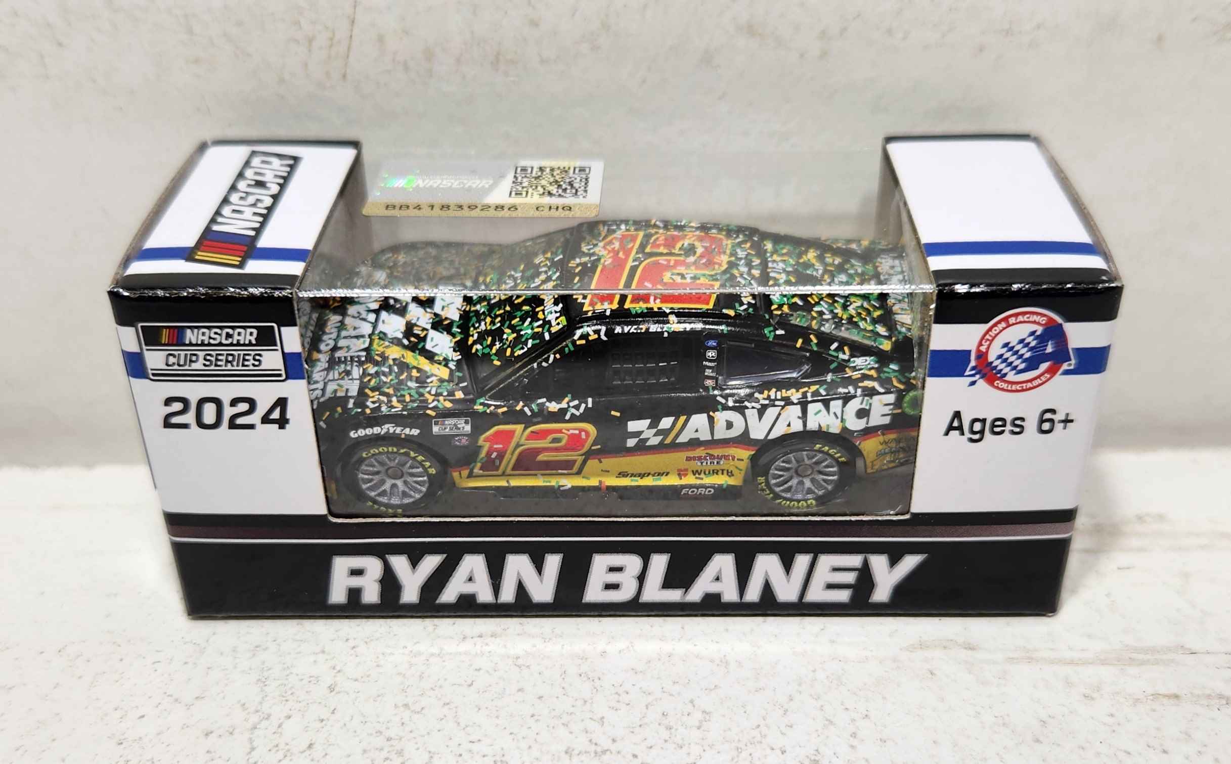 2024 Ryan Blaney 1/64th Advanced Auto Parts "Iowa Win" Mustang