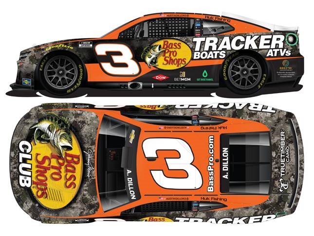 2024 Austin Dillon 1/64th Bass Pro Shops Camaro