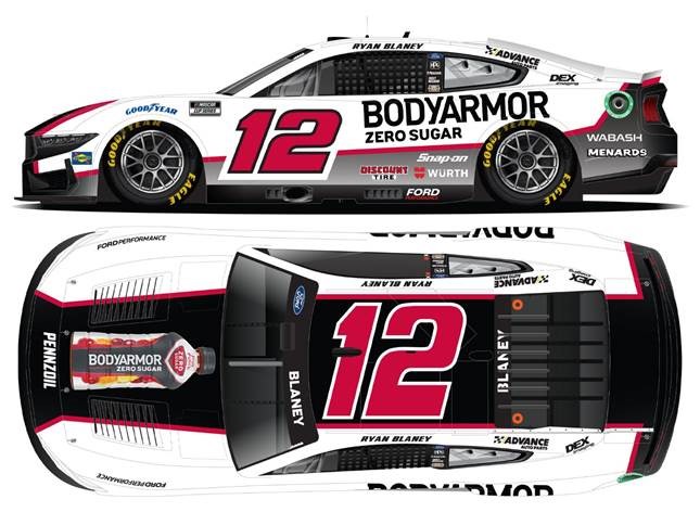 2024 Ryan Blaney 1/64th BodyArmour "Zero Sugar" Mustang